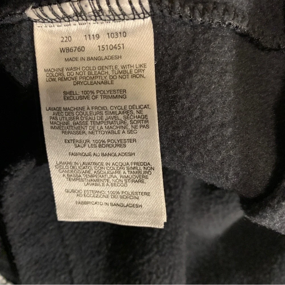 Columbia Fleece Long Sleeve fleece Youth XL Black Full Zip